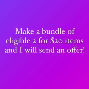 2 for $20